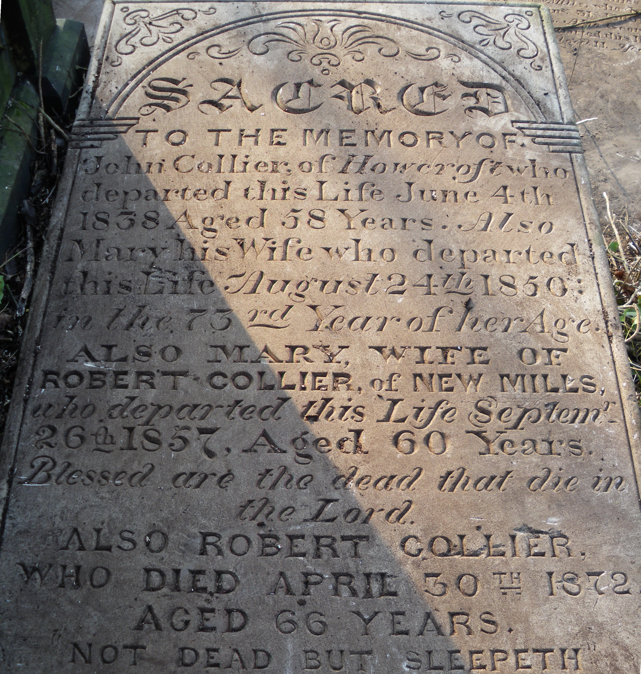 Tomb of Robert Collier