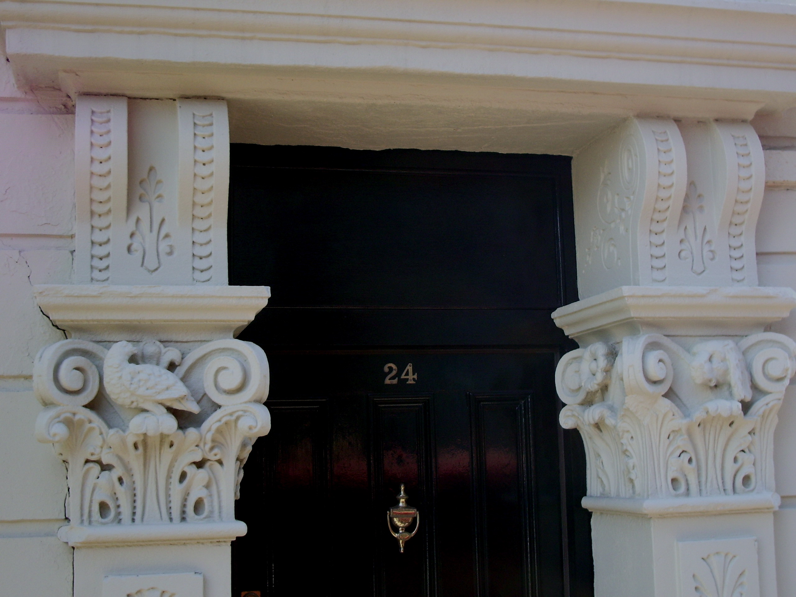 Doorway to the old Dog and Partridge Public House