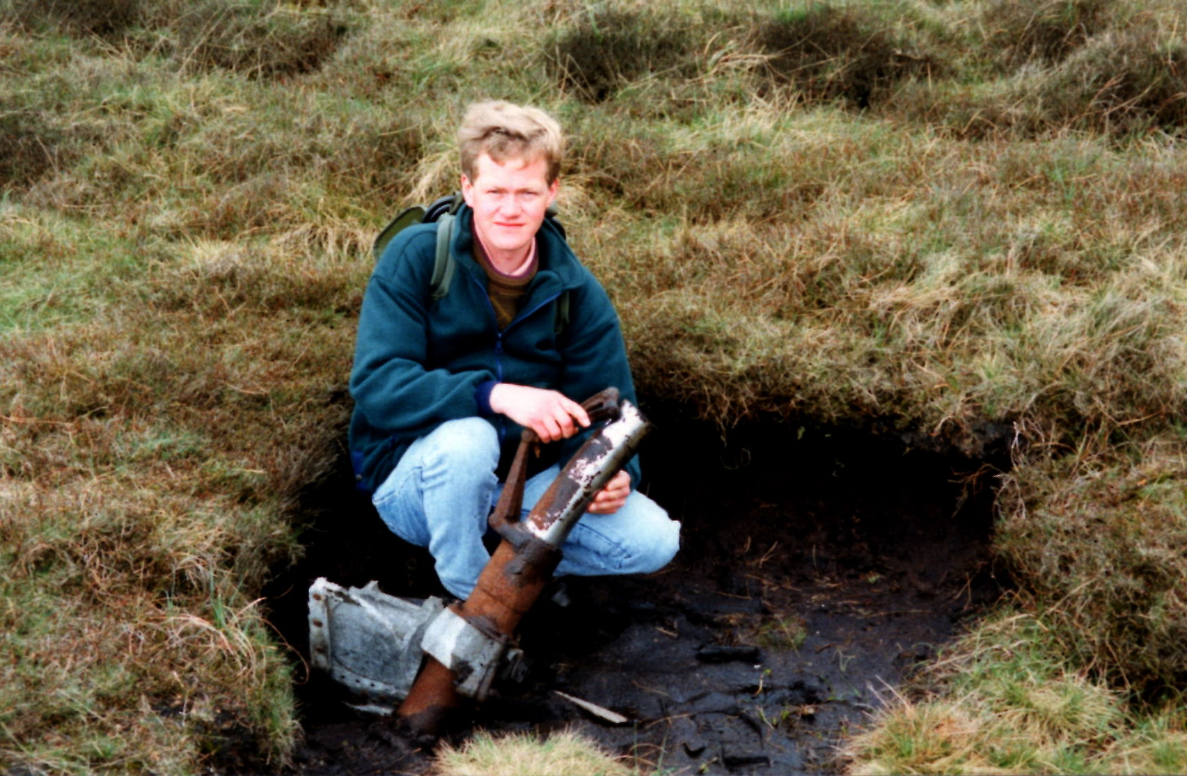 Harvard Wreckage at the site