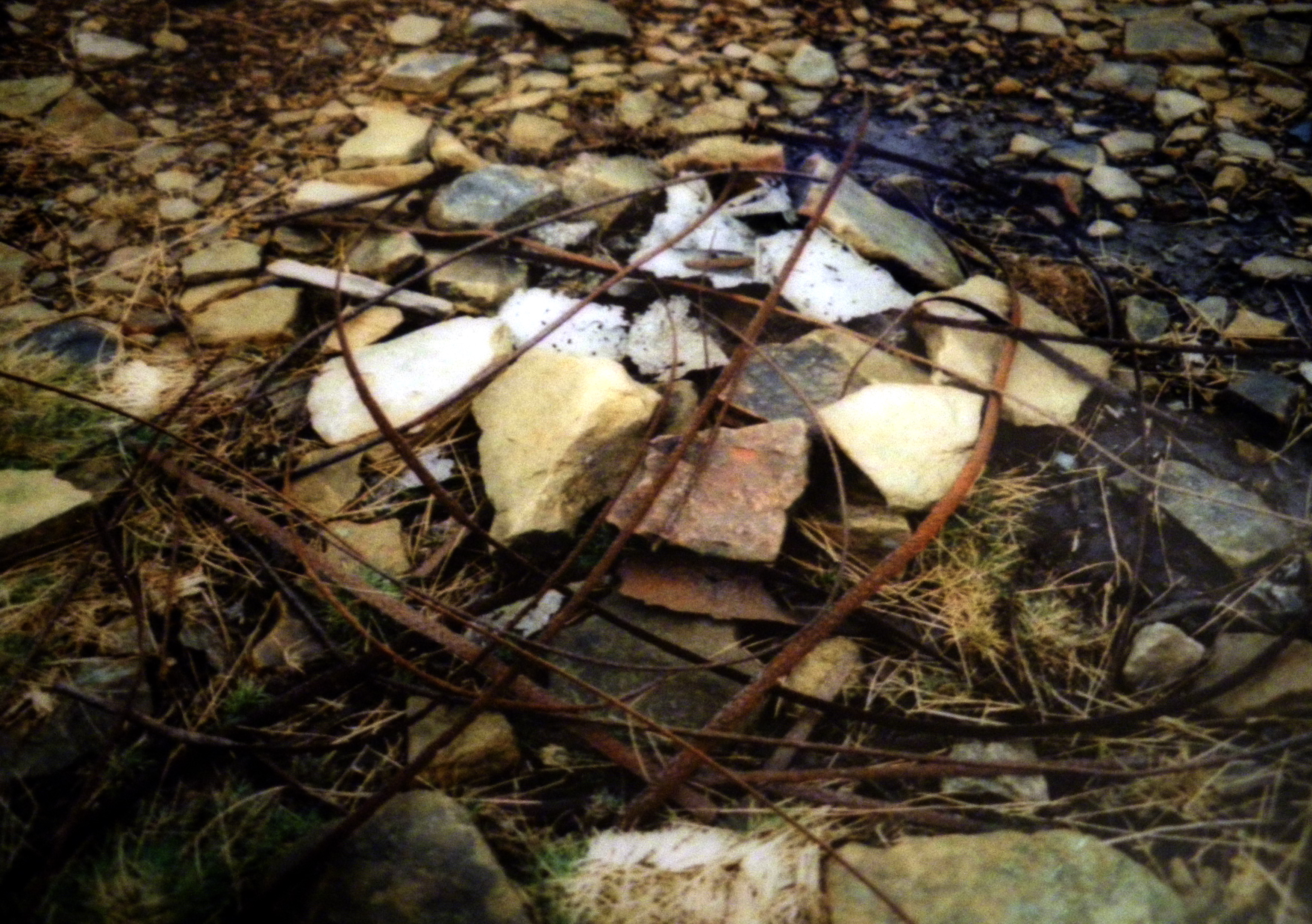 Heyford wreckage on Broadlee Bank Torr