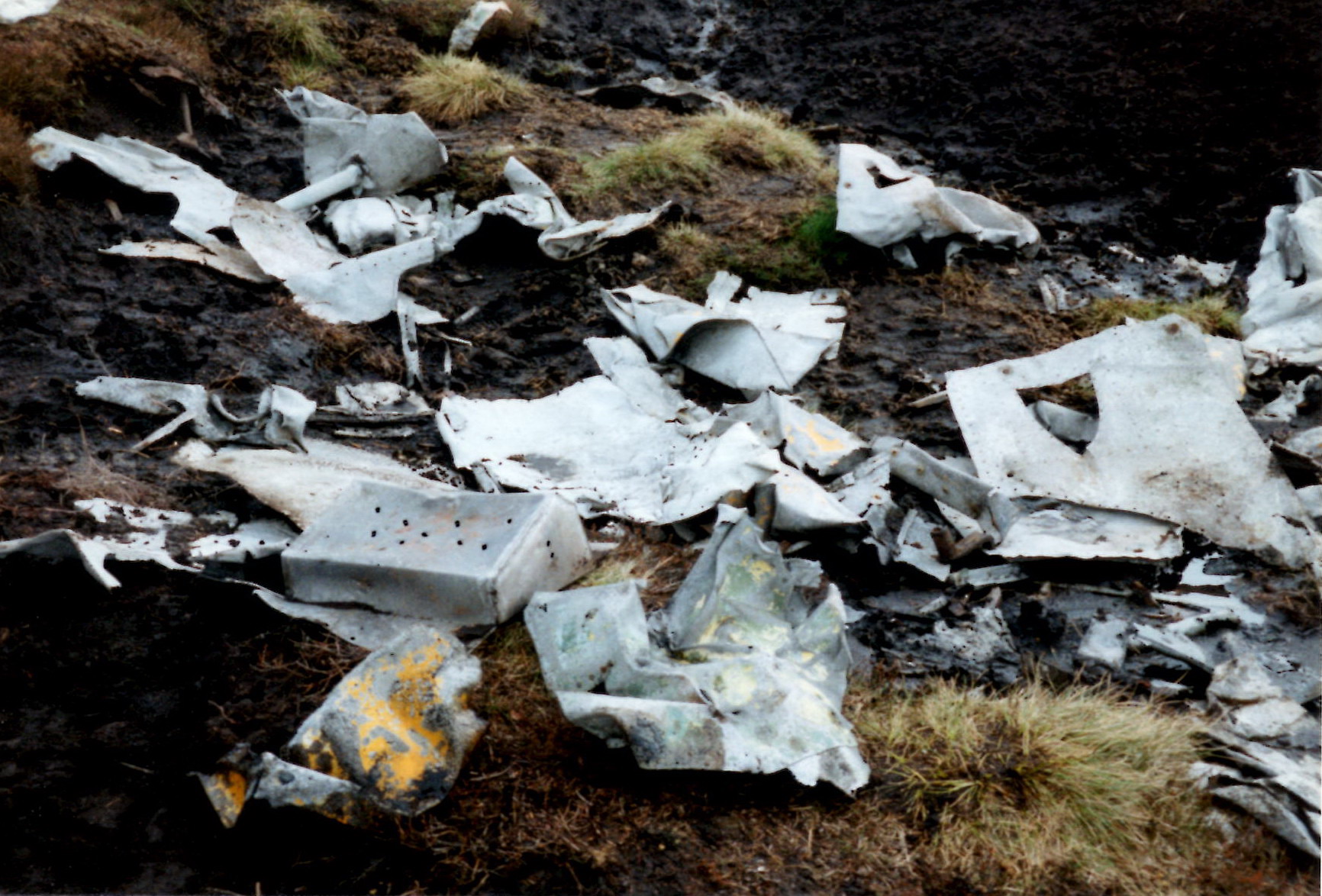 Wreckage at Brown Knoll