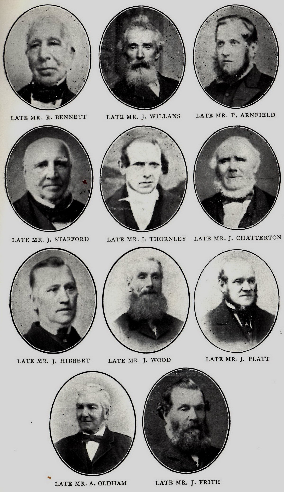 Some of those who lie in the Chapel cemetery