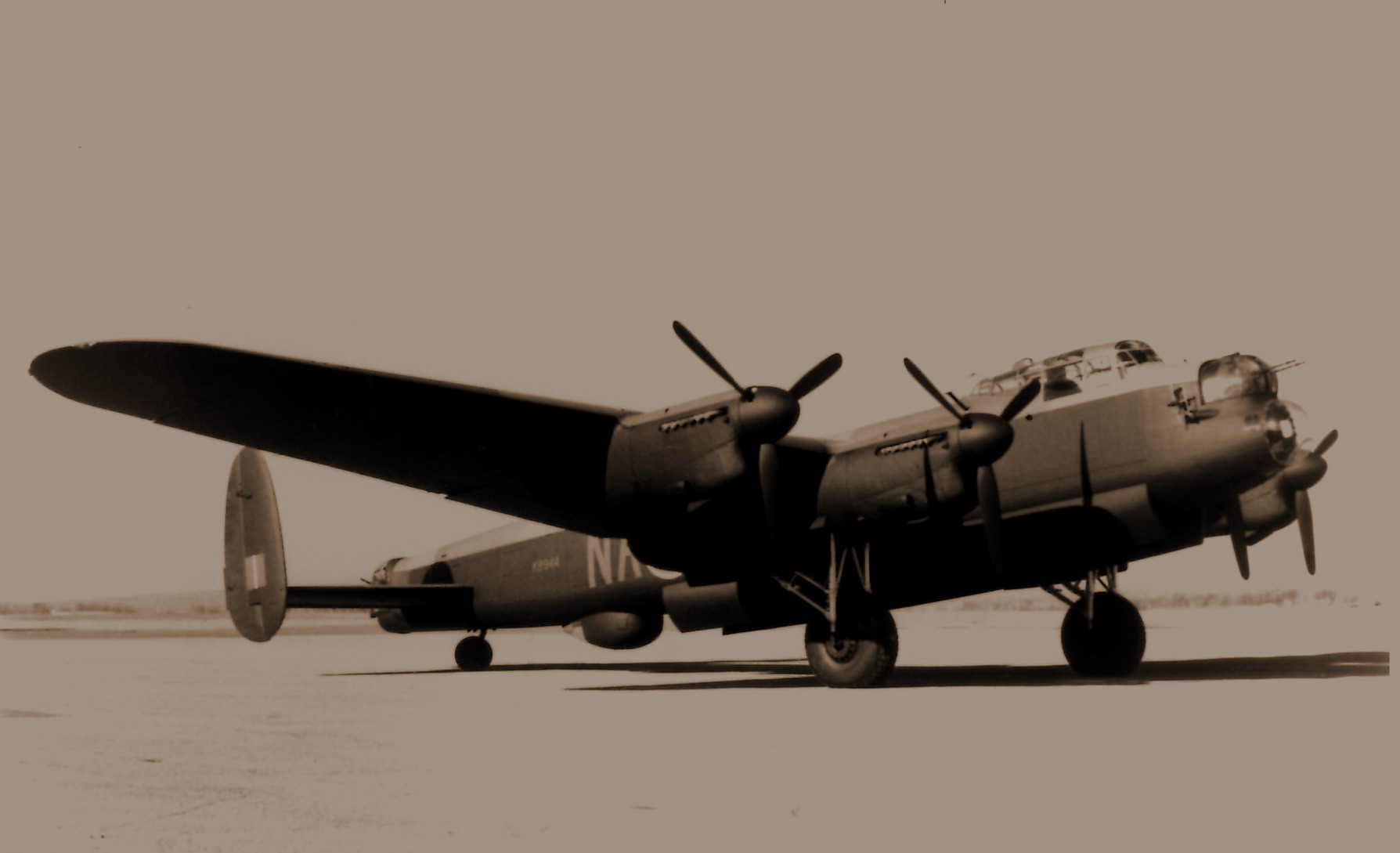 An Avro Lancaster bomber