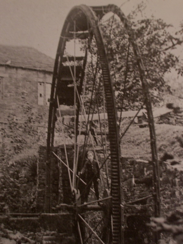 The water wheel designed by Joseph Arnfield