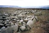 Beeley triple cairn.