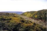 Castle Naze defensive ditch.