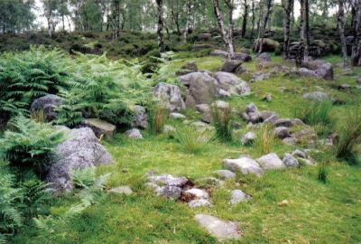 Hut Circle, Gardoms Edge.