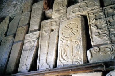 Medieval Relics at Bakewell Church.3