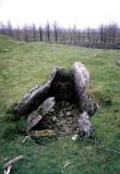 Uncapped chambered tomb at Minninglow.